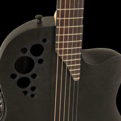 Ovation 1778TX-5G MS/Cutaway, Mid-Depth 2020s - Black Textured image 6