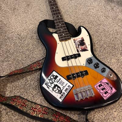 Fender American Series Jazz Bass with Rosewood Fretboard 2000 - 2007 3-Color Sunburst image 1