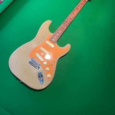 Fender Stratocaster Custom build FSR Desert Sand Tan Rare color Reissue 60s player Relic MJT 50s image 6