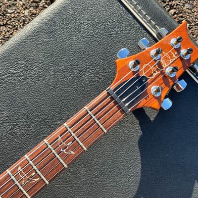 2008 Paul Reed Smith Custom 24 10 top tremelo light sunburst image 9