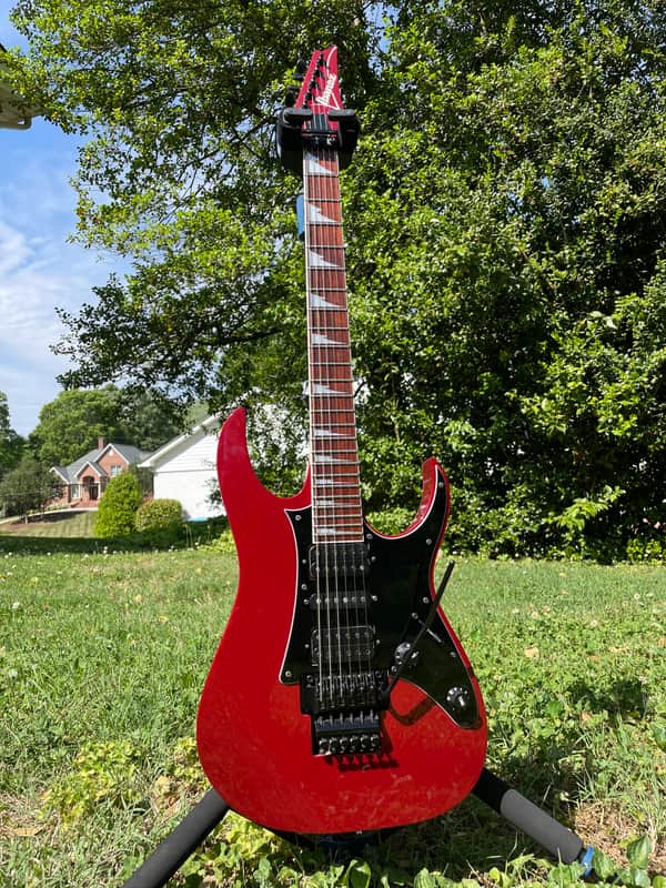 2019 Ibanez RG550DX-RR Genesis Collection- Ruby Red image 1