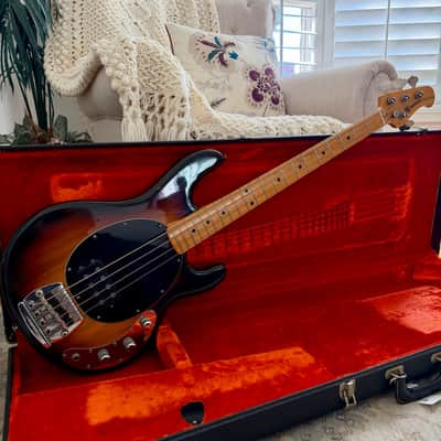 1979 Music Man StingRay Bass Sunburst w/OSHC image 21
