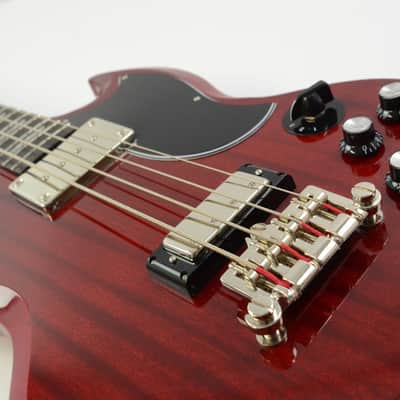 Epiphone EB-3 SG Bass Guitar - Heritage Cherry w/ Gig Bag image 8