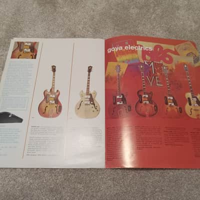 Vintage 1971 Goya Guitar Catalog! Rare, Original! Rare, Original Case Candy, Paperwork! image 4