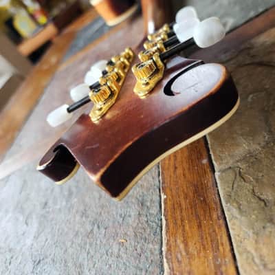 Morgan Monroe Rocky Top MDM-1 F-style mandolin w/hsc + extras - natural/relic image 8