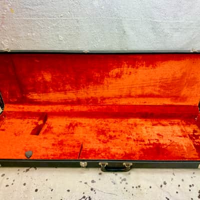 Vintage 1960's Fender Precision-Jazz-Tele Bass Guitar Case Tail-Logo 1967-1972 image 14