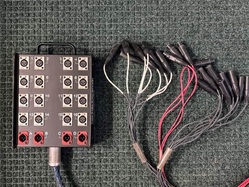 Whirlwind Medusa 16+4 audio XLR snake - 100' image 1