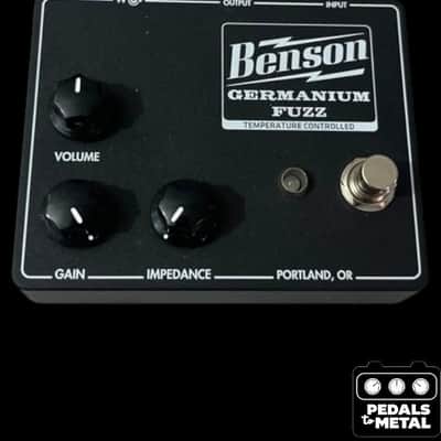 Benson Amps Germanium Fuzz 2021 - Present - Studio Black - X18256 image 2