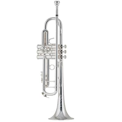Bach Stradivarius 190S37 Bb Professional Trumpet Silver-Plated image 2