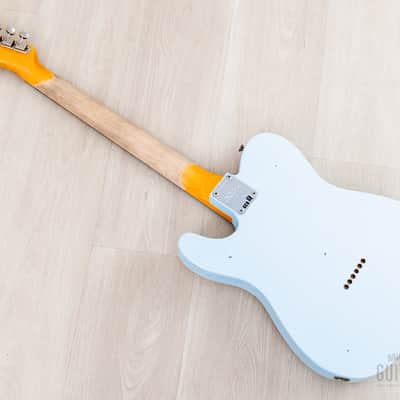 Fender Custom Shop '59 Telecaster Journeyman Relic Sonic Blue image 11