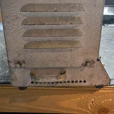 Restored RCA MI-12224 Guitar PA Tube Amplifier 1940s in Grey image 4
