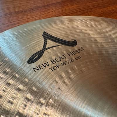 Zildjian 14" A Series New Beat Hi-Hat Cymbals (Pair) 2013 - Present - Traditional image 2