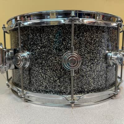 DW Collector's Series Maple Standard 14" x 7" Snare Drum Black Galaxy image 10