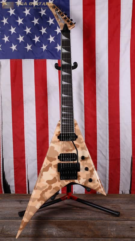 Jackson Concept Series Rhoads RR24-7 w/ Case - Desert Camo image 1
