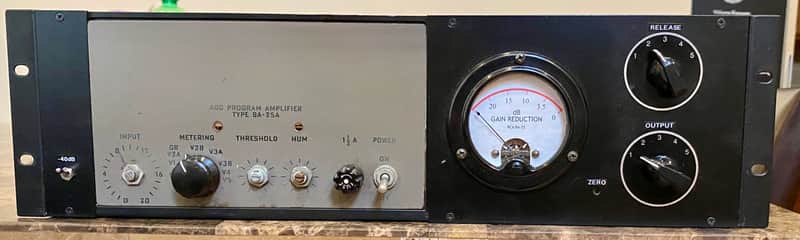 RCA BA-25A Tube Limiting Amplifier professionally racked image 1