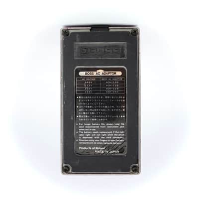 Boss BF-2 Flanger 1982 Made In Japan Black Label ACA Vintage Guitar Effect Pedal 238800 image 4