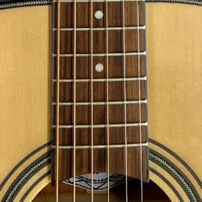 Dean St. Augustine Mini Jumbo Acoustic-Electric Guitar, Natural Model # SAMJE SN image 5