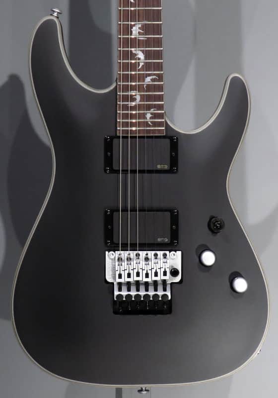Schecter Damien Platinum-6 FR 2024 - Satin Black image 1