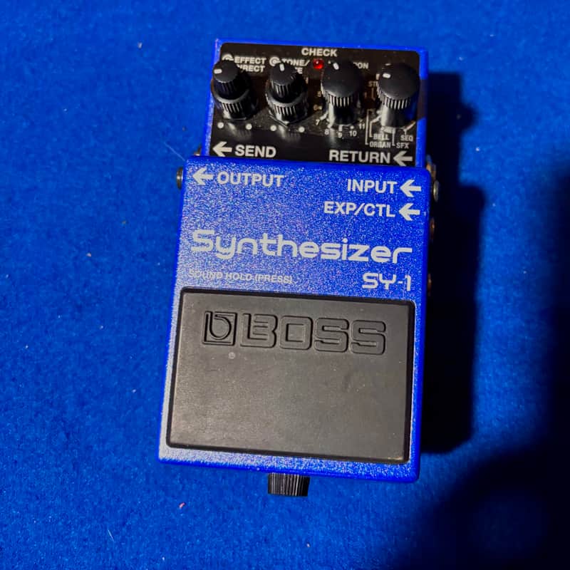 Boss SY-1 Synthesizer 2019 - Present - Blue | Reverb
