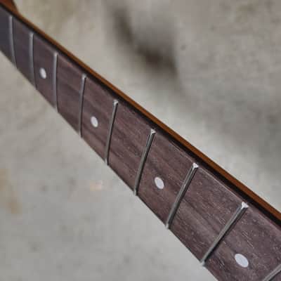 Roasted Maple Strat Neck fits fender Stratocaster body 22 frets image 3