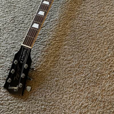 Gibson Les Paul Trad Pro V Satin Electric Guitar 2022 - Desert Burst image 5