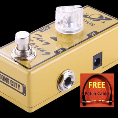 Tone City Tiny Spring V2🎶Classic Fender Style Amp Reverb To 'Cavernous' Surf Rock Sounds! image 4