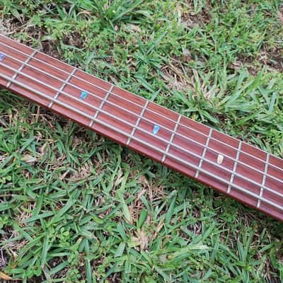 2018-19 Ibanez SR875 SoundGear Bass - Blue Reef  Gradation Finish image 3