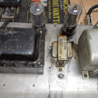 Fender Bassman 50 2-Channel 50-Watt Guitar Amp Head 1972 - 1976 - Silverface image 10