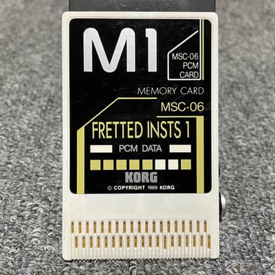 Korg MSC-06 Fretted instruments 1 for M1 PCM Card image 1