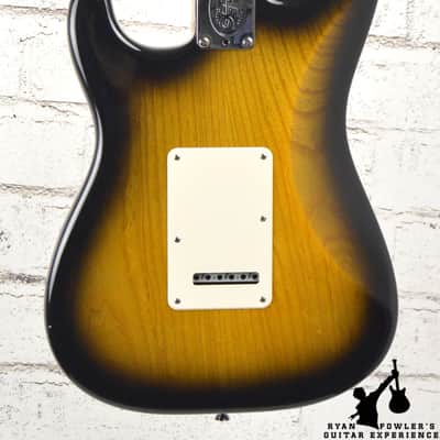 2004 Fender 50th Anniversary American Standard Stratocaster Sunburst w/ OHSC image 4