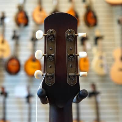 Iris Guitars AB Model Sitka Spruce/Mahogany Jumbo Acoustic Guitar Sunburst w/Hard Case image 8