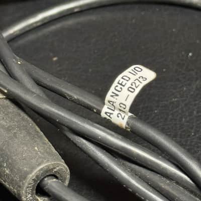 Belden DB9 to XLR Male / Female I/O Cable Snake Connector 1970's 1980's - Black image 3