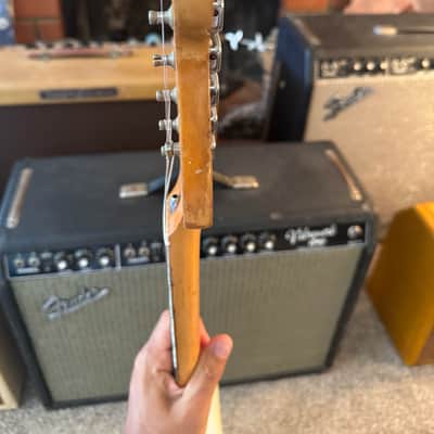Fender Stratocaster with 3-Bolt Neck, Maple Fretboard 1971 - 1977 - Olympic White image 17