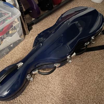 RARE TogaMan GuitarViol bowed guitar thinline acoustic with hard case Baggs pickup incredibow rosin image 20