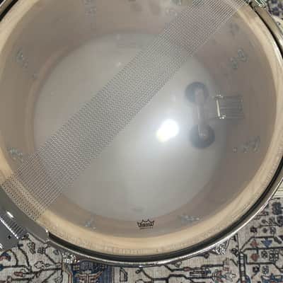 Slingerland Radio King 2026 Reissue 7x14 Snare Drum - Black Diamond Pearl image 8