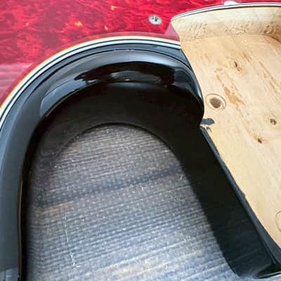 1997-99 Fender Japan JB62-US Jazz Bass Body Alder Sunburst MIJ Excellent+ image 11