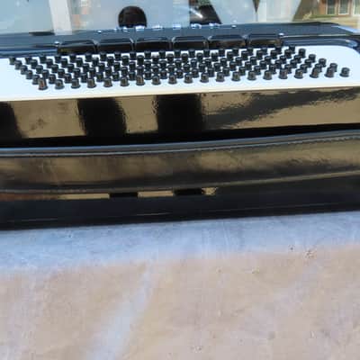 BORSINI BUILT 'MODERN' CUSTOM 120 BASS ACCORDION  {TONY DANNON STUDIO EDITION}  4/5 REEDS with 9/6 REGISTERS CLEAN 1 OWNER! image 11