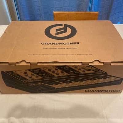 Moog Grandmother 32-Key Semi-Modular Analog Synthesizer 2018 - Present - Black / Multi-Colored Panel