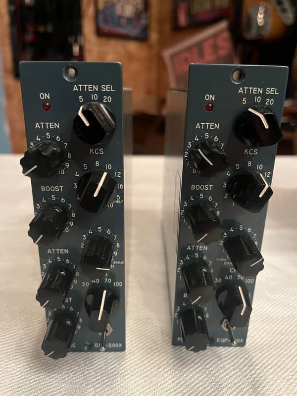 Pultec 500x - Pair w/consecutive serials image 1