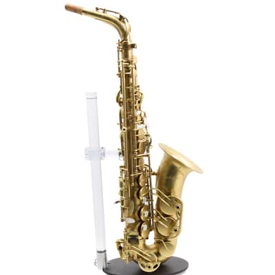 Antigua Winds Model AS4348CU Alto Saxophone in Unlacquered Brass SN UAS110015 image 1