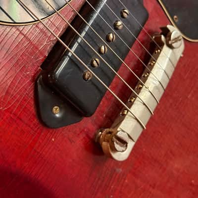 Early 1965 Gibson SG Junior - Cherry - Wide Nut image 6