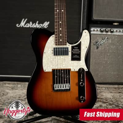 Fender Player II Modified Telecaster SH Electric Guitar - 3-Tone Sunburst with Gig Bag image 1