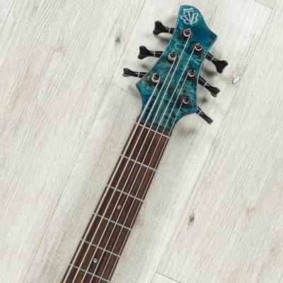 Ibanez BTB946 BTB Bass Workshop 6-String Bass, Nordstrand Pickups, Cosmic Blue Low Gloss image 8
