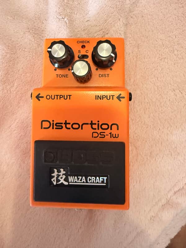 Boss DS-1W Distortion Waza Craft 2022 - Present - Orange image 1
