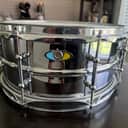 Ludwig LW0613SL Supralite 6x13" 8-Lug Steel Snare Drum 2012 - Present - Polished Steel