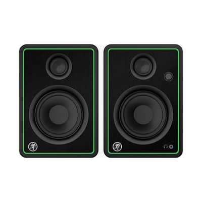 MACKIE CR4-XBT (Pair) 4" Creative Reference Multimedia Monitors with Bluetooth® 4" polypropylene-coated woofer, .75" ferrofluid-cooled silk-dome tweeter, 50 watts of clean, articulate stereo sound image 2