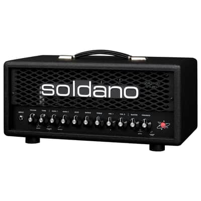 Soldano ASTRO-20 3-Channel 20-Watt Guitar Amp Head - Black image 4