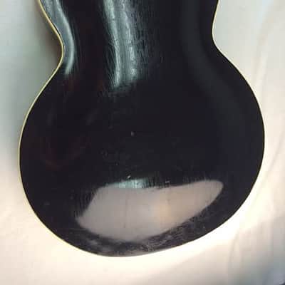 Arnold Hoyer Herr Im Frack 1950's Black Gypsy Jazz Archtop image 5