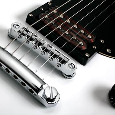 Schecter Shaun Morgan Signature Electric Guitar in Gloss White image 5