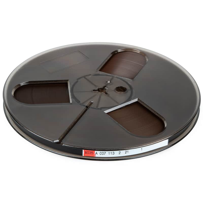 RTM R34511 LPR 35 1/4" x 1800' Analog Tape in Plastic Reel with Trident Hub image 1